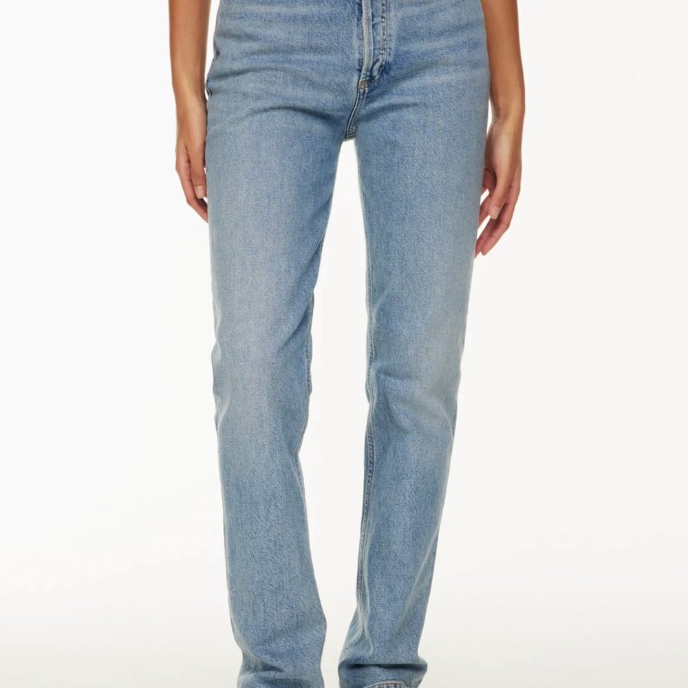 NWOT Agolde Jean High Rise Mid Wash